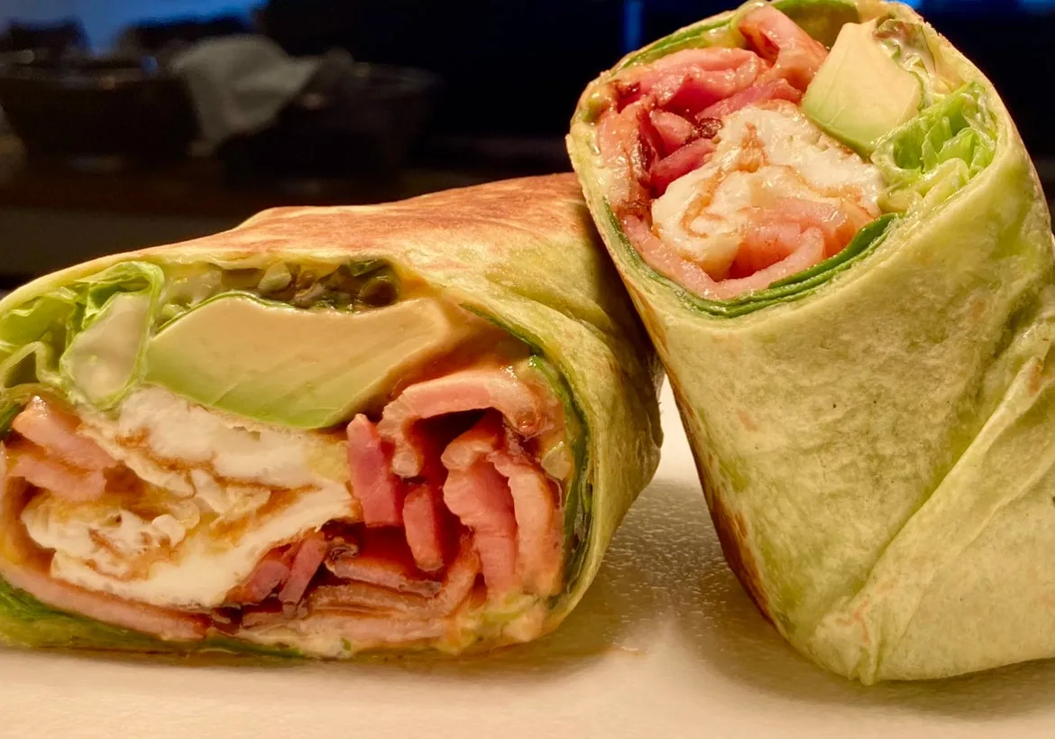 Breaky Wrap (Egg & Bacon)