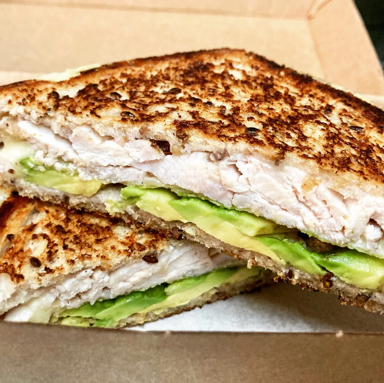 Chicken, Cheese & Avocado Melt