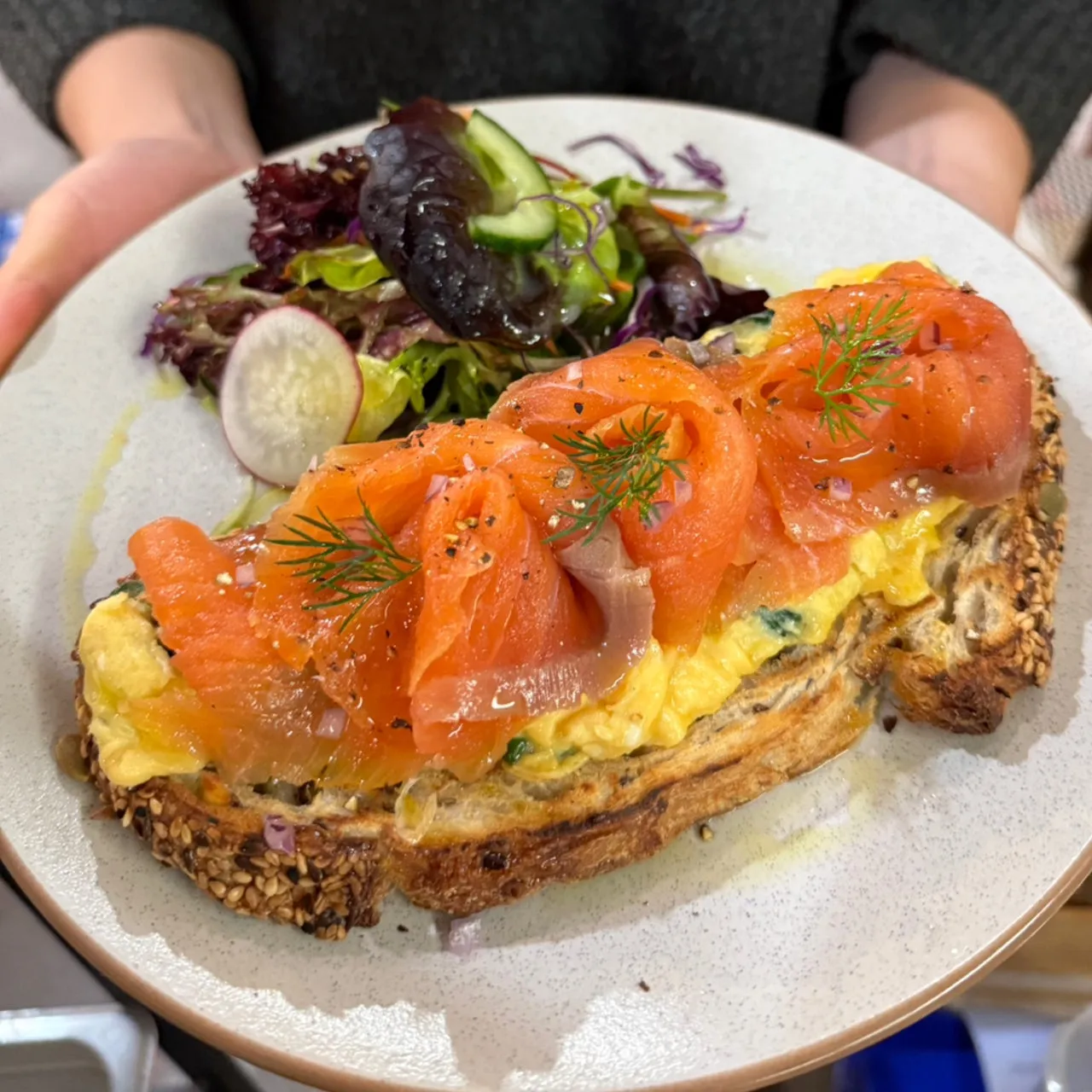 Salmon Toast